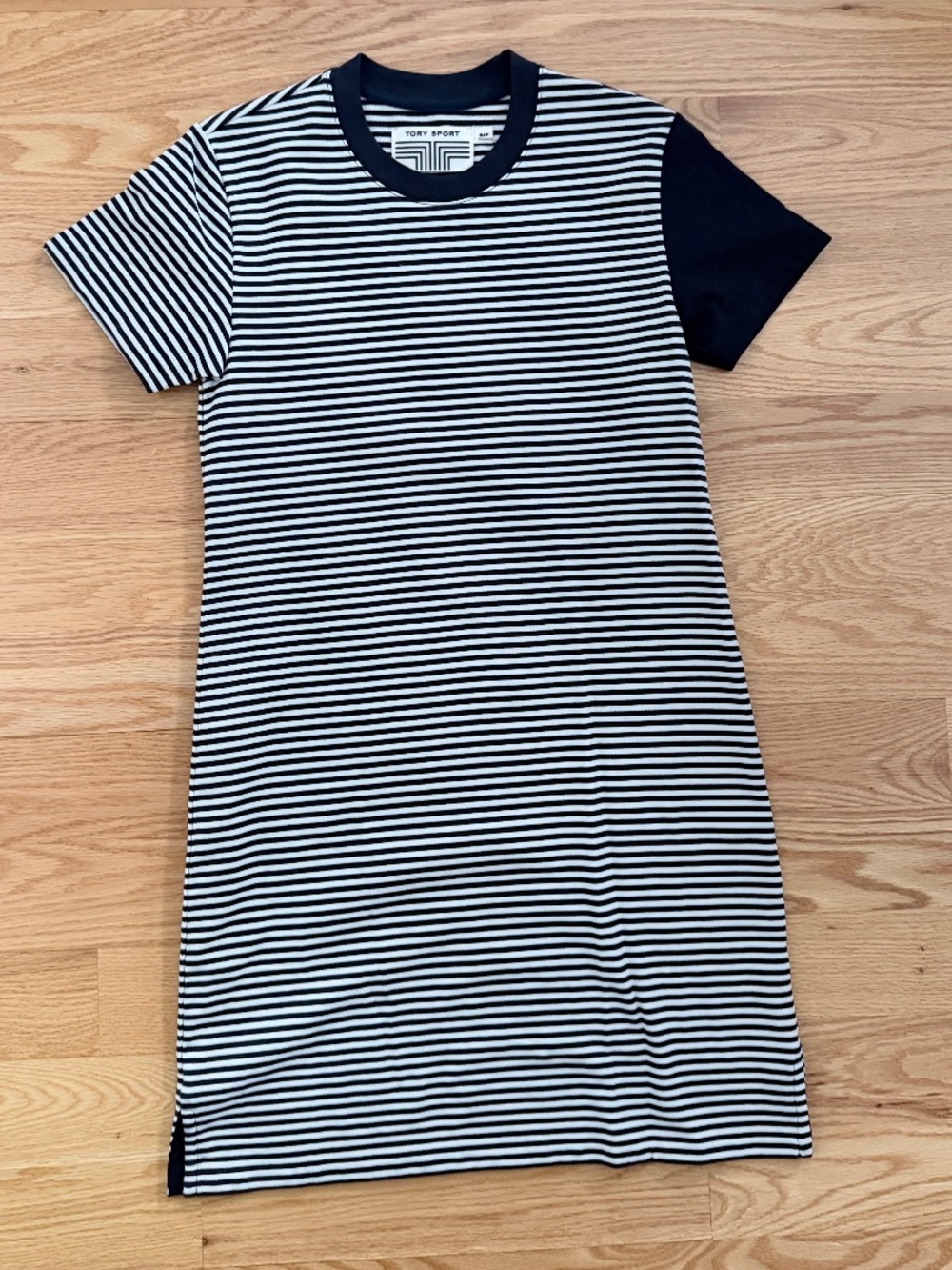 Tory Burch Sport NWOT Striped T-Shirt Dress (M)